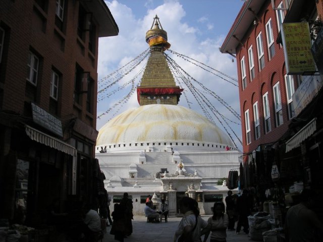 lo stupa di Boudhanat