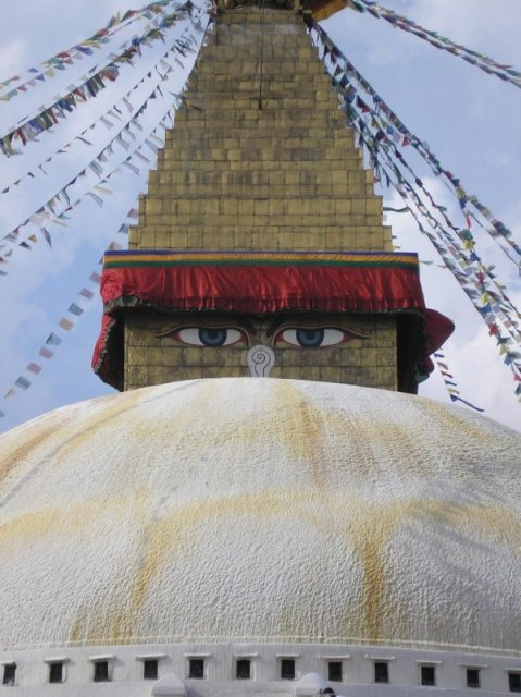 lo stupa di Boudhanat