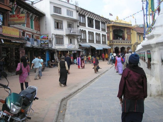 lo stupa di Boudhanat