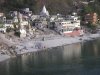 vista sulla riva del Gange - Laxman Joola